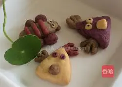 Illustration of how to make love cookies 10