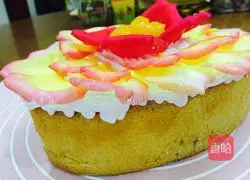 Yoghurt Petal Chiffon Cake Recipe Illustration 12