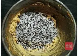 High-fiber oatmeal black sesame biscuits recipe 4