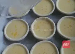 Nine Illustration of the perfect egg tart recipe 6