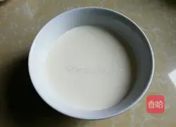 Illustration of making homemade egg tart water 3