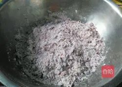 Illustration of how to make purple sweet potato rolls 4