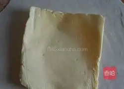 Illustration of how to make crispy mango egg tart 4