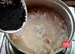 Sesame and walnut porridge recipe 3