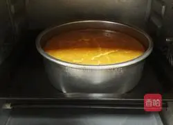 Illustration of how to make chiffon cake 19