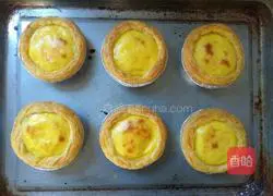Home version of egg tart recipe 10