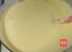 Illustration of making sponge cake 6