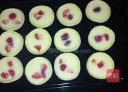 Strawberry egg tart recipe 3