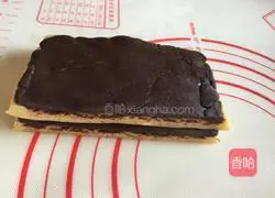 Illustration of how to make marble cookies 11