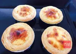 Illustration of how to make fragrant egg tarts 9