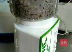 Illustration of how to make double bean paste 4