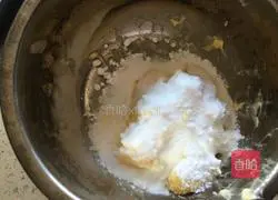 Illustration of how to make walnut soufflé biscuits 2