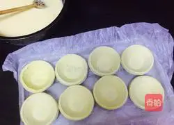 Illustration of how to make original egg tarts 2