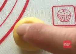 Illustration of how to make pumpkin cookies 9