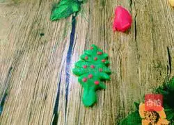  Illustration of how to make colorful cane biscuits 16