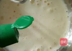 Illustration of how to make matcha cake 3