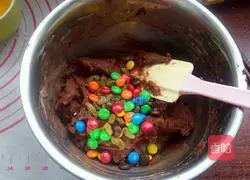 Quduoduo Illustration of how to make chocolate cookies 7