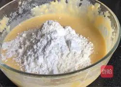 Illustration of how to make salted egg yolk potato cookies 7