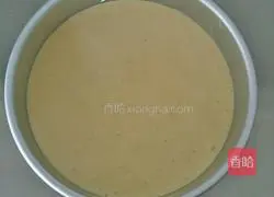 Illustration of how to make chiffon cake 19