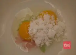 Illustration of how to make coconut skin and sesame egg tarts 2