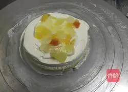 hello kitty mini cake Illustration of how to do it 2