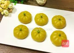 Illustration of how to make steamed pumpkin buns 7