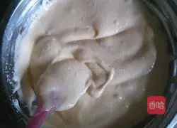 Illustration of how to make chiffon cake 7