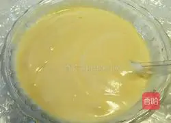 Illustration of how to make chiffon cake 17