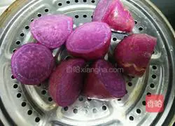 Purple sweet potato cake recipe 2