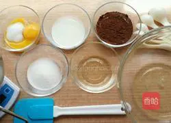 Cocoa Chiffon Cake Recipe Illustration 1