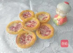 Strawberry egg tart recipe 13