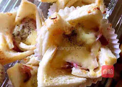 Rose Toast Cup Recipe Illustration 9