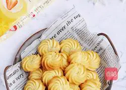 Illustration of how to make light cream cookies 14