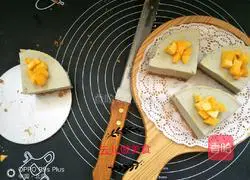 Illustration of how to make ice cream-flavored matcha mousse 14