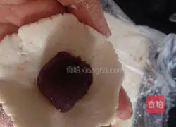 Illustration of how to make bean paste and sesame balls 4