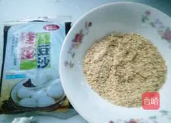 Illustration of how to make bean paste sesame balls 5