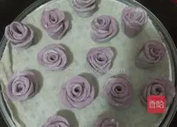 Illustration of how to make purple sweet potato buns 9