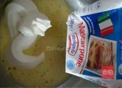 Illustration of how to make matcha mousse 5