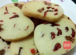 Illustration of how to make cranberry cookies 11
