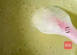 Illustration of how to make matcha cake 7