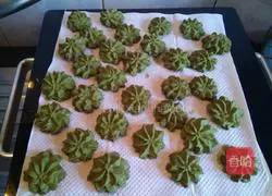 Mini Matcha Cookie Recipe Illustration 12