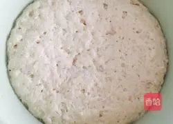 Illustration of how to make bean paste flower buns 1