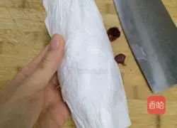 Illustration of how to make purple sweet potato milk 2