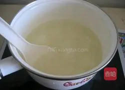 Illustration of how to make chestnut porridge 2