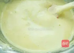 Milk flavor Illustration of how to make sponge cake 7