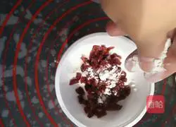 Cranberry Glutinous Rice Chiffon Cake Recipe Illustration 13