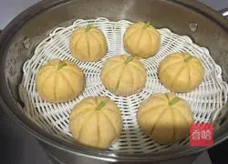 Illustration of how to make steamed pumpkin cake 9