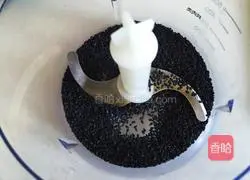 Black Sesame Chiffon Cake Recipe Illustration 3