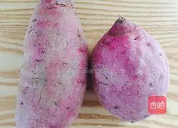 Illustration of how to make purple sweet potato buns 4