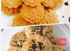 Illustration of how to make walnut shortbread 6